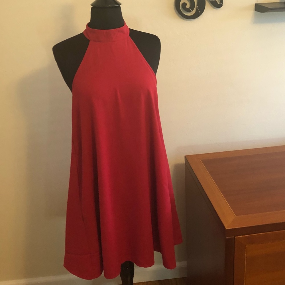 Beautiful Lulu’s High Neck Dress